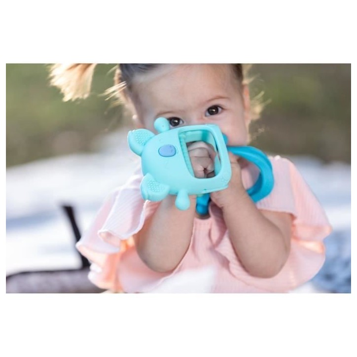 Moufle gants de dentition - NUBY - Koala - Silicone - Bleu Moufle gants de dentition - NUBY - Koala - Silicone - Bleu