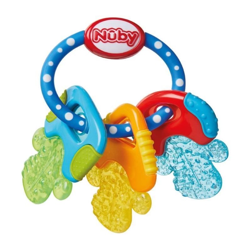 Anneau de dentition - NUBY - IcyBite - Gel réfrigérant - Des 4 mois Anneau de dentition - NUBY - IcyBite - Gel réfrigérant - Des 4 mois