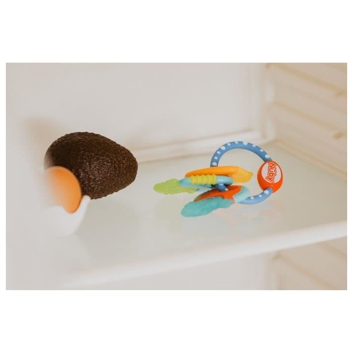 Anneau de dentition - NUBY - IcyBite - Gel réfrigérant - Des 4 mois Anneau de dentition - NUBY - IcyBite - Gel réfrigérant - Des 4 mois