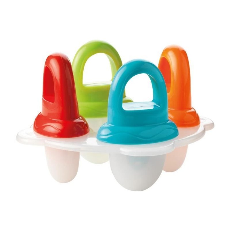 Moules a glace - NUBY - Fruitsicles - 4 bâtonnets