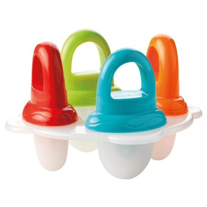 Moules a glace - NUBY - Fruitsicles - 4 bâtonnets Moules a glace - NUBY - Fruitsicles - 4 bâtonnets