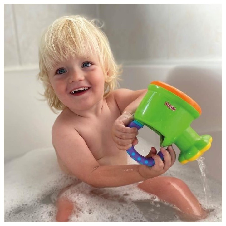 Jouet de bain - NUBY - Arrosoir amusant - Des 12 mois - Vert Jouet de bain - NUBY - Arrosoir amusant - Des 12 mois - Vert