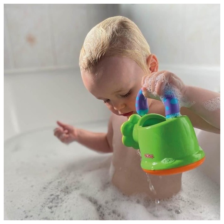 Jouet de bain - NUBY - Arrosoir amusant - Des 12 mois - Vert Jouet de bain - NUBY - Arrosoir amusant - Des 12 mois - Vert