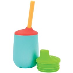 Tasse d'apprentissage - NUBY - Silicone - 120 ml - Des 6 mois - Mulitc