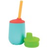 Tasse d'apprentissage - NUBY - Silicone - 120 ml - Des 6 mois - Mulitc