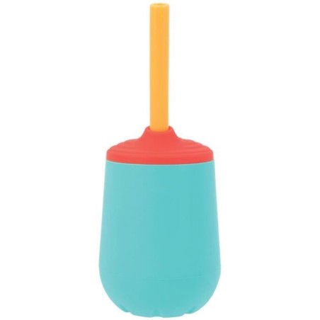 Tasse d'apprentissage - NUBY - Silicone - 120 ml - Des 6 mois - Mulitcolore