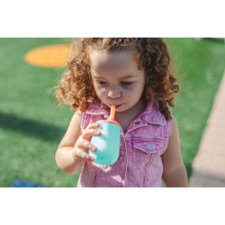 Tasse d'apprentissage - NUBY - Silicone - 120 ml - Des 6 mois - Mulitc