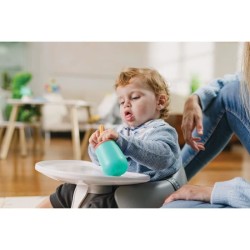 Tasse d'apprentissage - NUBY - Silicone - 120 ml - Des 6 mois - Mulitc