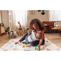 Tapis d'Éveil Réversible - NUBY - 200 x 150 x 1 cm - Safari