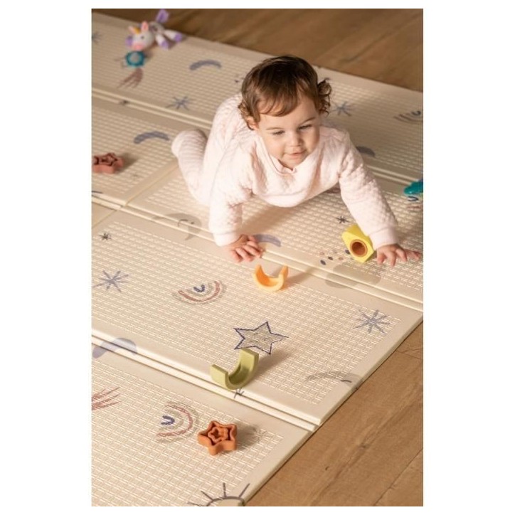 Tapis d'Éveil Réversible - NUBY - 200 x 150 x 1 cm - Arc-en-Ciel Tapis d'Éveil Réversible - NUBY - 200 x 150 x 1 cm - Arc-en-Ciel