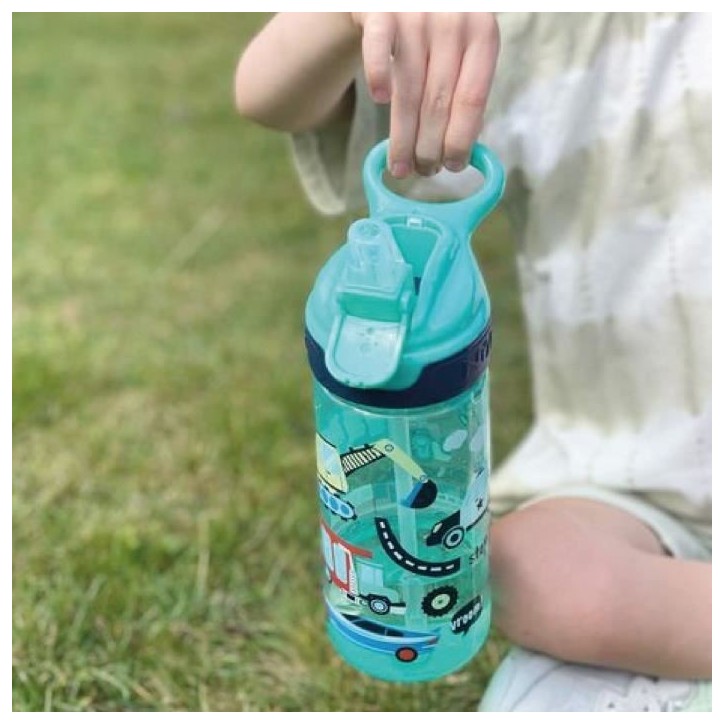 Lot de 2 gourdes - NUBY - Super Quench - 540 ml - Bleu Lot de 2 gourdes - NUBY - Super Quench - 540 ml - Bleu