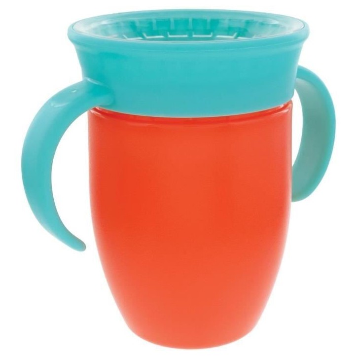 Lot de 2 tasses 360° avec poignées - NUBY - Garçon