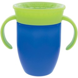 Lot de 2 tasses 360° avec poignées - NUBY - Garçon