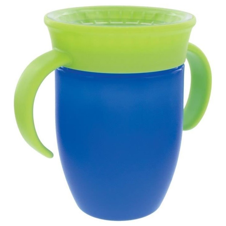 Lot de 2 tasses 360° avec poignées - NUBY - Garçon