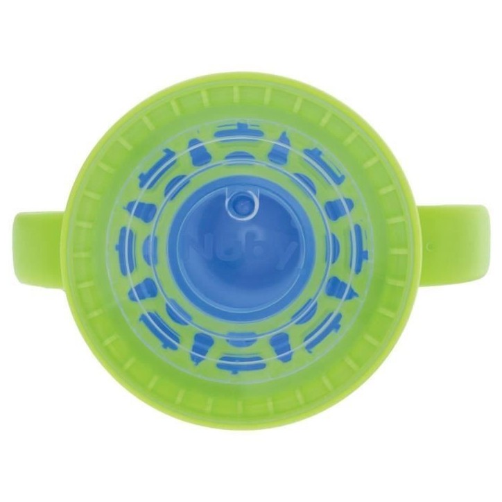 Lot de 2 tasses 360° avec poignées - NUBY - Garçon