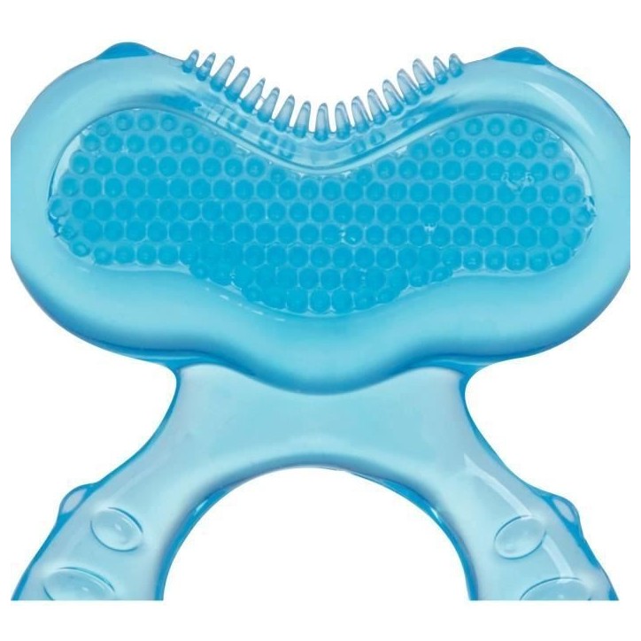 Anneau de dentition - NUBY - Teethe-eez - Silicone - Des 3 mois - Bleu Anneau de dentition - NUBY - Teethe-eez - Silicone - Des 3 mois - Bleu
