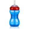Lot de 3 tasses anti-fuite - NUBY - Paille flexible - Mixte
