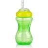 Lot de 3 tasses anti-fuite - NUBY - Paille flexible - Mixte