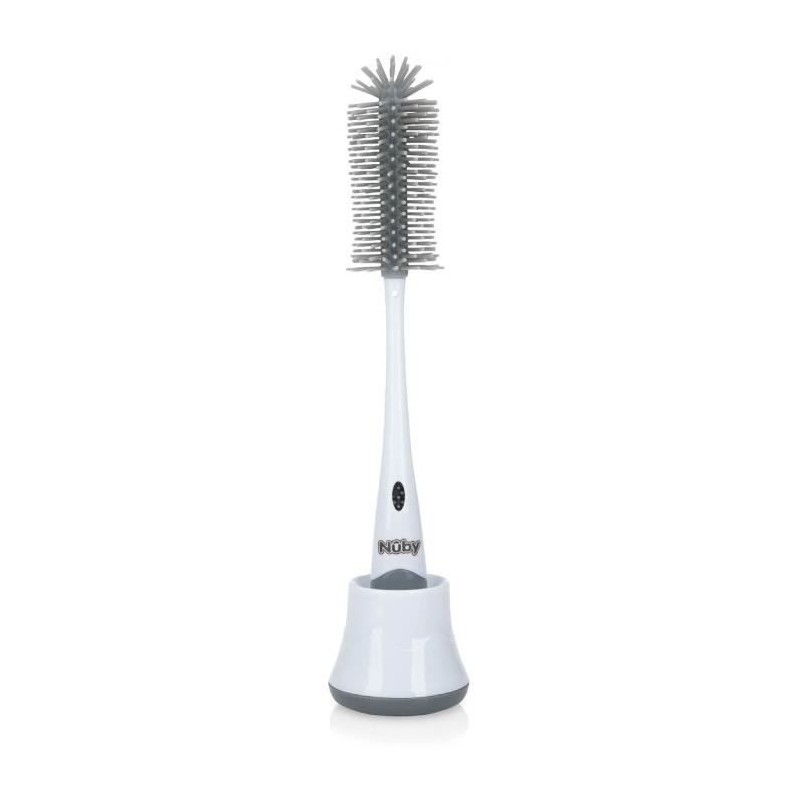 Brosse de Nettoyage - NUBY - Pour Biberon et Tétine 2 en 1 avec Suppo