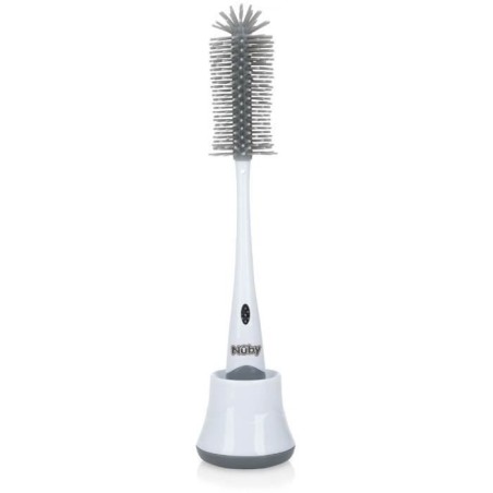 Brosse de Nettoyage - NUBY - Pour Biberon et Tétine 2 en 1 avec Suppo