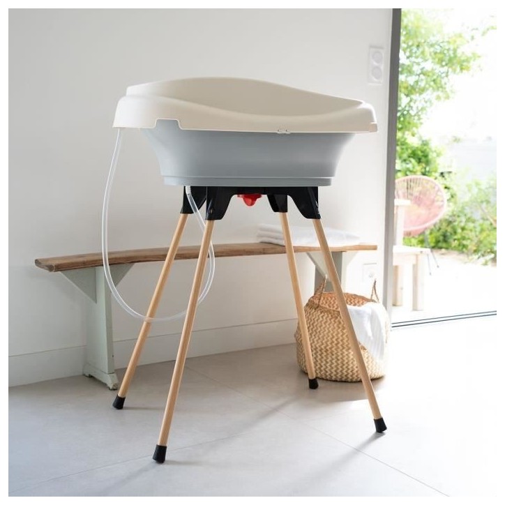 Pack plan a langer et baignoire - THERMOBABY - VASCO - Fleur Bleue - 2 en 1 Pack plan a langer et baignoire - THERMOBABY - VASCO - Fleur Bleue - 2 en 1