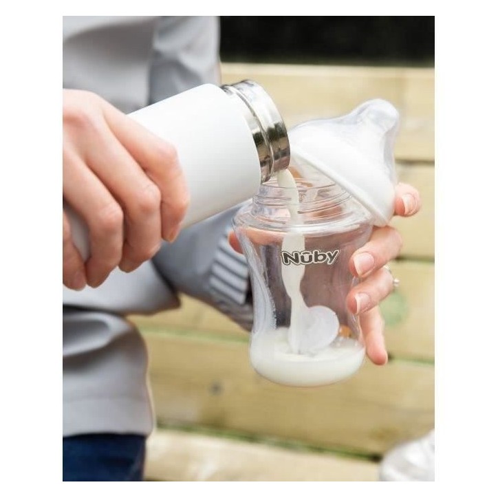 Préparation biberons - NUBY - RapidCool™ - Pret en 2 min - Blanc Préparation biberons - NUBY - RapidCool™ - Pret en 2 min - Blanc
