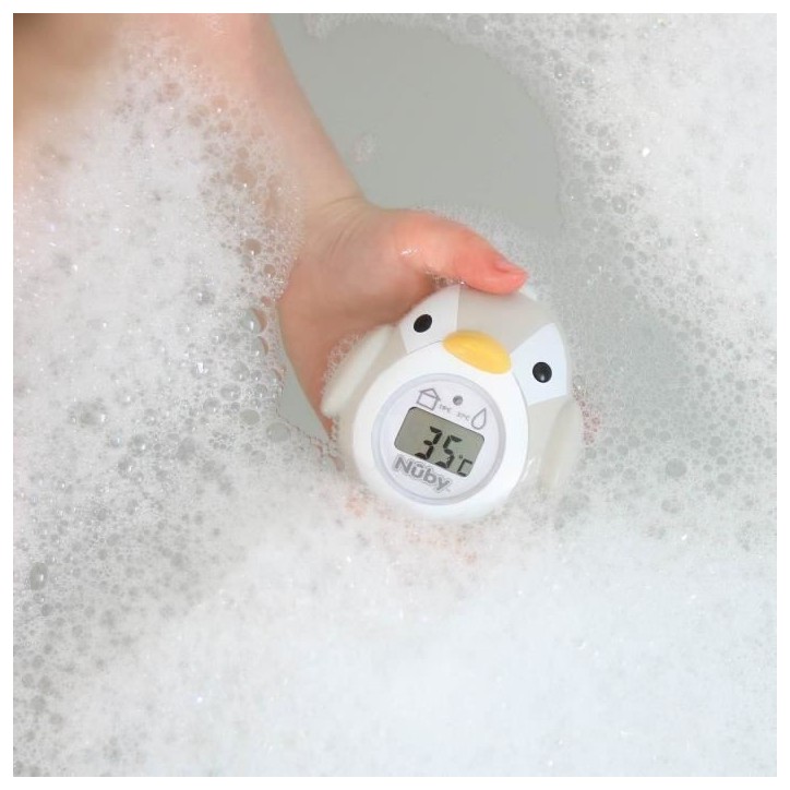 Thermometre de bain pour bébé - NUBY - Pingouin Thermometre de bain pour bébé - NUBY - Pingouin