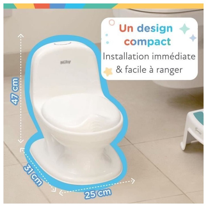 Pot mini toilettes - NUBY - Dr. Talbot's - My Real Potty
