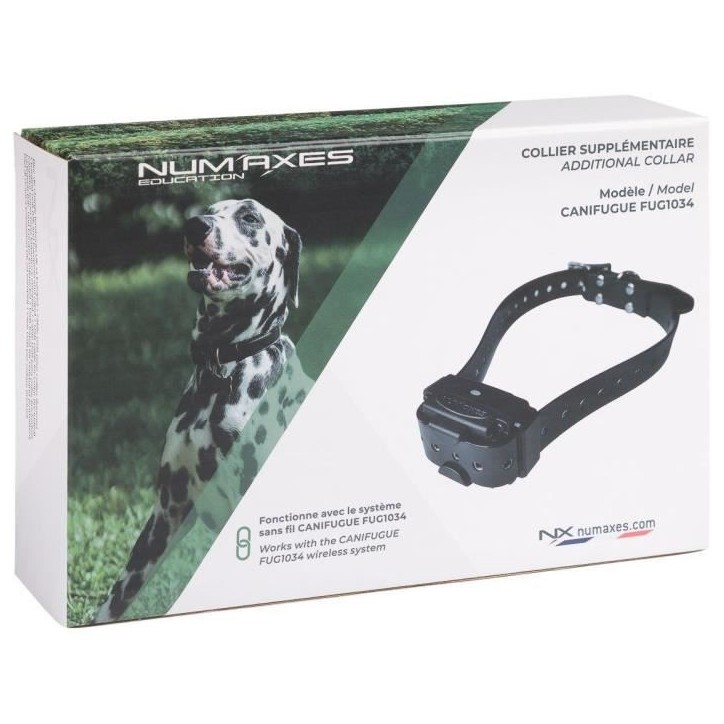 Collier anti-fugue - NUM'AXES - CANIFUGUE FUG1034 - Noir Collier anti-fugue - NUM'AXES - CANIFUGUE FUG1034 - Noir