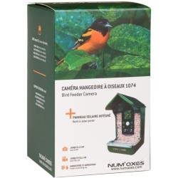 Mangeoire / abreuvoir pour oiseaux avec caméra intégrée - NUM'AXES