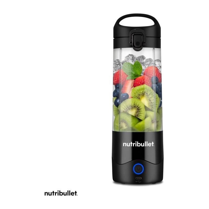 Blender portable - NUTRIBULLET - NBP003B - 100 W - 475 ml - Sans BPA - Blender portable - NUTRIBULLET - NBP003B - 100 W - 475 ml - Sans BPA -