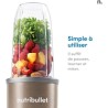 Blender personnel - NUTRIBULLET - NB907CP - 900W - 2 tasses + 2 couver