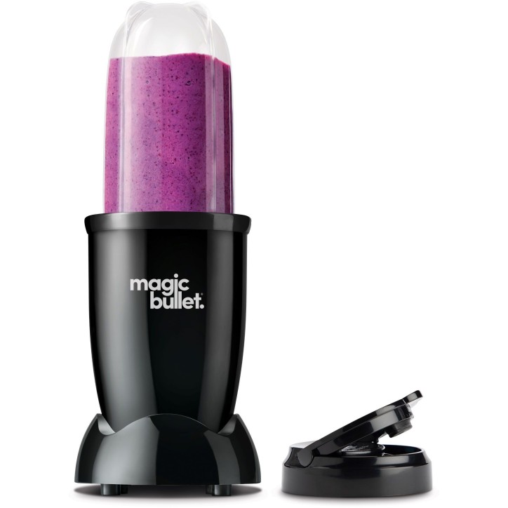 Blender - NUTRIBULLET MagicBullet - MBR04B - 200W - 560 ml - Noir -1 gourde incluse - Sans BPA Blender - NUTRIBULLET MagicBullet - MBR04B - 200W - 560 ml - Noir -1 gourde incluse - Sans BPA