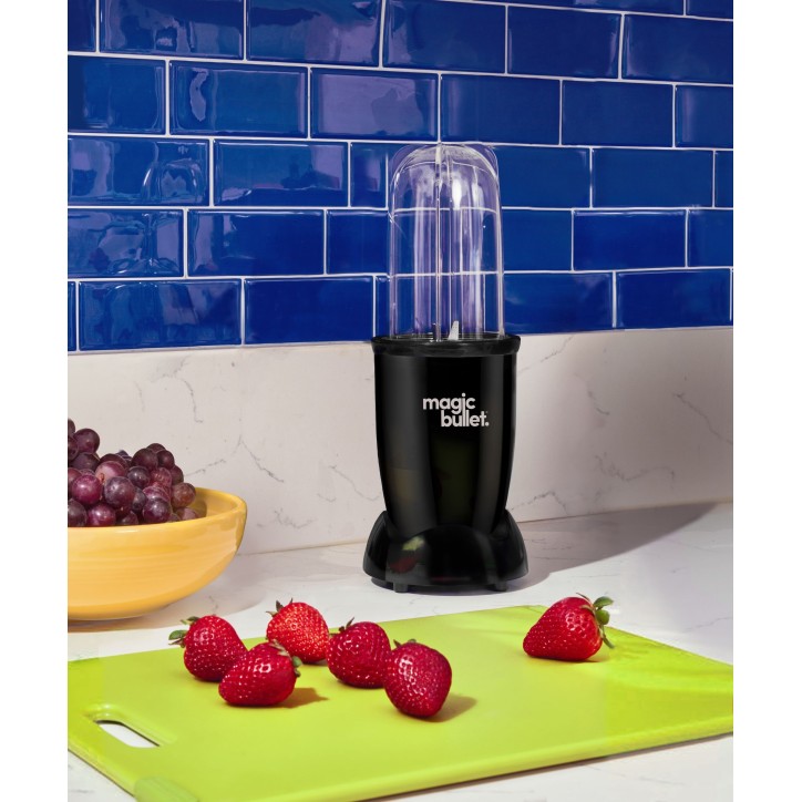 Blender - NUTRIBULLET MagicBullet - MBR04B - 200W - 560 ml - Noir -1 gourde incluse - Sans BPA Blender - NUTRIBULLET MagicBullet - MBR04B - 200W - 560 ml - Noir -1 gourde incluse - Sans BPA