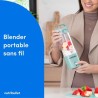 Blender portable - NUTRIBULLET - NBP003LBL - 70W - 0.475L - Light Blue