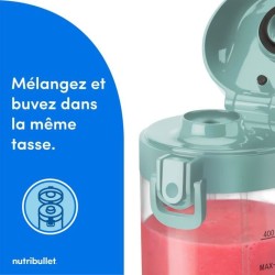 Blender portable - NUTRIBULLET - NBP003LBL - 70W - 0.475L - Light Blue
