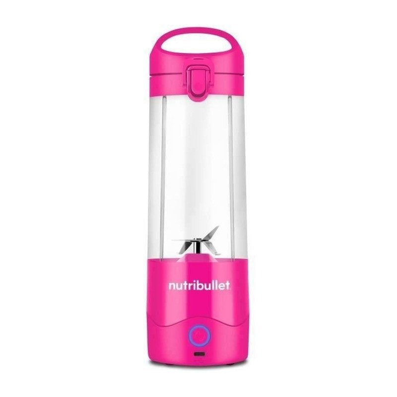 Blender portable - NutriBullet - NBP003BP - 70W - 0.475L - Rose - 1 go Blender portable - NutriBullet - NBP003BP - 70W - 0.475L - Rose - 1 go
