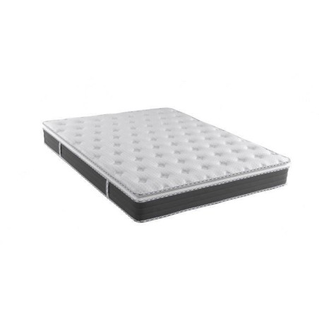 MODAMS Nuvola 140 x 190 - 266 Ressorts biconiques - Mousse PU 24kg/m²
