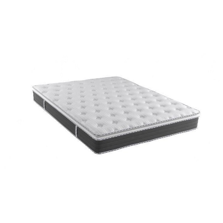 MODAMS Nuvola 140 x 190 - 266 Ressorts biconiques - Mousse PU 24kg/m² - Surmatelas intégré - Respirant - Réversible - Ep. 27 MODAMS Nuvola 140 x 190 - 266 Ressorts biconiques - Mousse PU 24kg/m² - Surmatelas intégré - Respirant - Réversible - Ep. 27