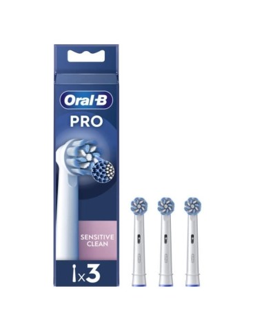 Oral-B Pro Sensitive Clean Brossettes Pour Brosse a Dents, Pack De 3 Unités