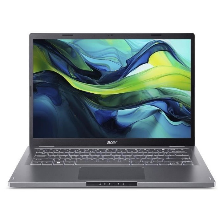 PC Portable ACER Aspire A14-51M-51KY - Sans Windows - 14'' WUXGA IPS - Intel Core 5 120U - Intel Iris Xe -RAM 16Go -1To SSD - AZ PC Portable ACER Aspire A14-51M-51KY - Sans Windows - 14'' WUXGA IPS - Intel Core 5 120U - Intel Iris Xe -RAM 16Go -1To SSD - AZ