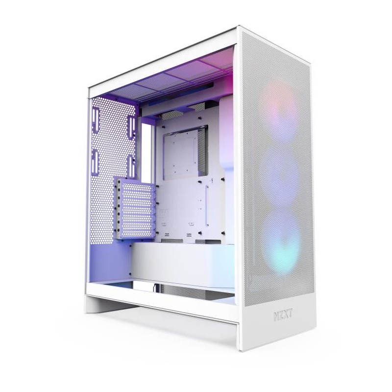 Boitier moyen-tour - NZXT - CM-H72FW-R1 - H7 Flow RGB avec ventilateur Boitier moyen-tour - NZXT - CM-H72FW-R1 - H7 Flow RGB avec ventilateur