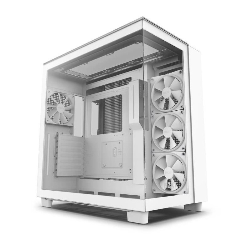 Boitier moyen-tour - NZXT - H9 Elite - Verre trempé - Support RGB - B Boitier moyen-tour - NZXT - H9 Elite - Verre trempé - Support RGB - B