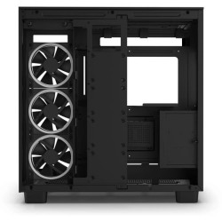 Boîtier moyen-tour - NZXT - H9 Elite - Verre trempé - Circulation d'