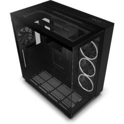 Boîtier moyen-tour - NZXT - H9 Elite - Verre trempé - Circulation d'