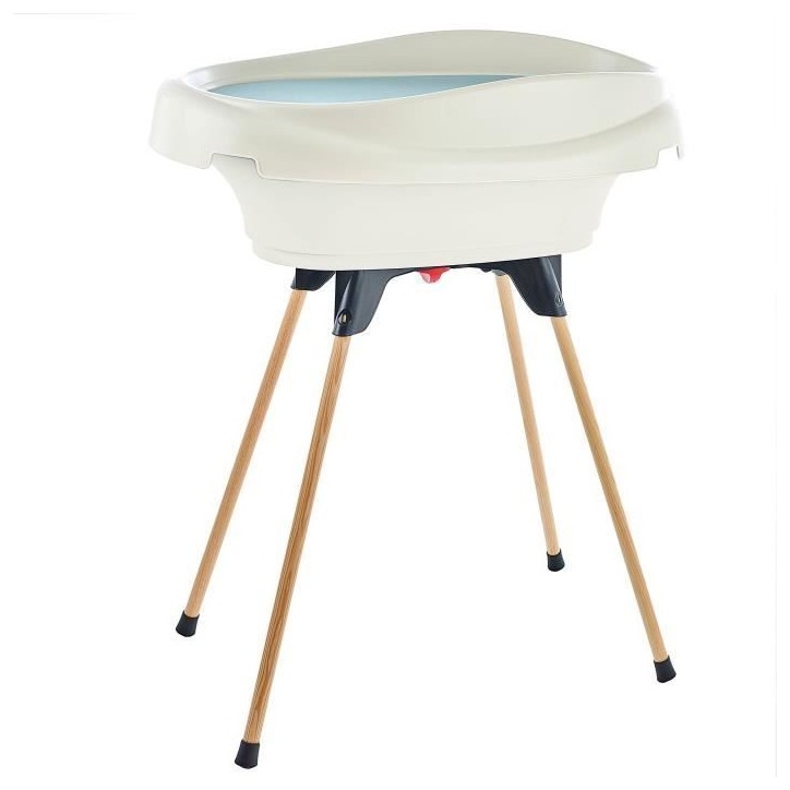 Pack plan a langer et baignoire - THERMOBABY - VASCO - Blanc Muguet - 2 en 1