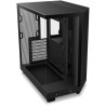 Boitier moyen-tour - NZXT - H6 Flow - Double chambre - Noir - 5 ventil