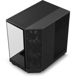 Boitier moyen-tour - NZXT - H6 Flow - Double chambre - Noir - 5 ventil