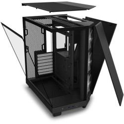 Boitier moyen-tour - NZXT - H6 Flow RGB - Double chambre - Ventilateur