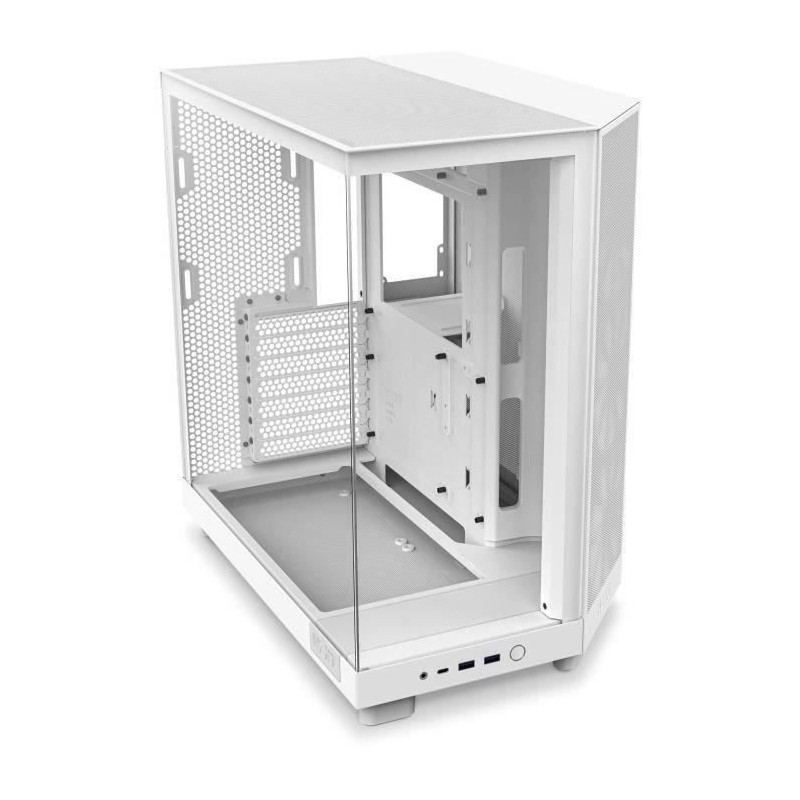 Boitier moyen-tour - NZXT - H6 Flow RGB - Double chambre - Ventilateur Boitier moyen-tour - NZXT - H6 Flow RGB - Double chambre - Ventilateur